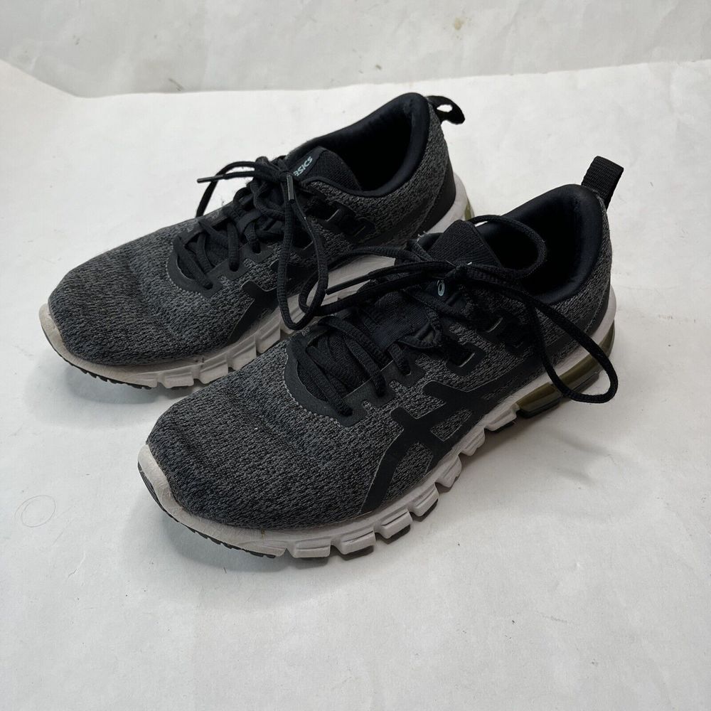 Asics Womens Gel Quantum 90 1022A115 Black Running Shoes Sneakers Size 7.5